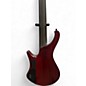 Used Ibanez EHB1505 Stained Wine Red Low Gloss Electric Bass Guitar