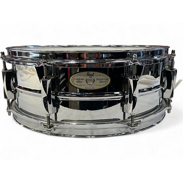 Used Pearl 5.5X14 Sensitone Snare Chrome Drum
