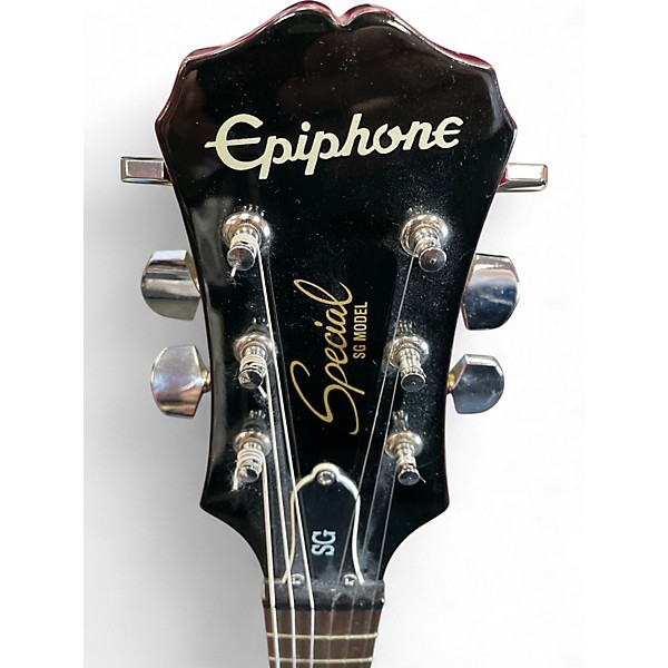 Used Epiphone SG Special Bolt On Cherry Solid Body Electric Guitar