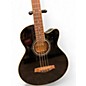 Used Ibanez AEB10BE-BK Black Acoustic Bass Guitar