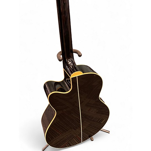 Used Ibanez AEB10BE-BK Black Acoustic Bass Guitar