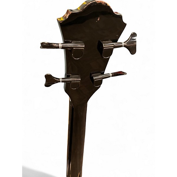 Used Ibanez AEB10BE-BK Black Acoustic Bass Guitar