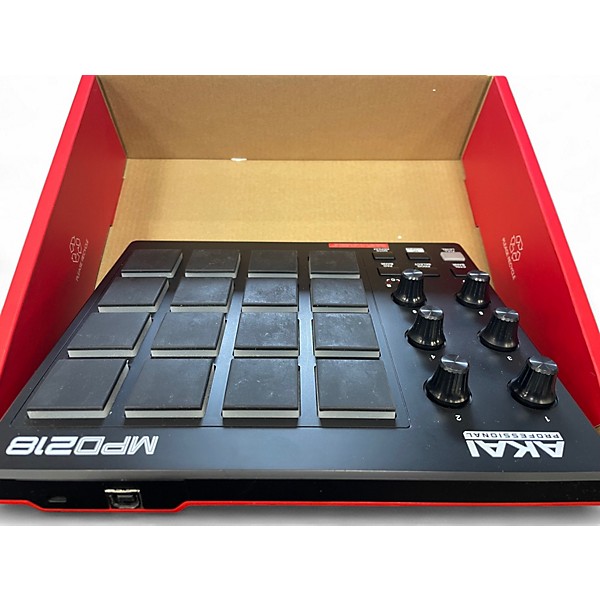Used Akai Professional MPD218 MIDI Controller