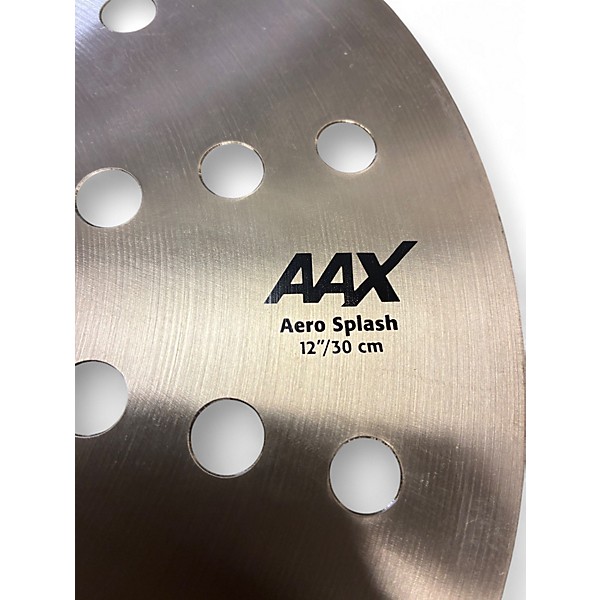 Used SABIAN 12in AAX Aero Splash Cymbal