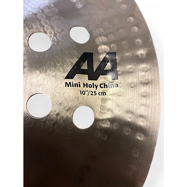 Used SABIAN 10in AA Mini Holy China Cymbal
