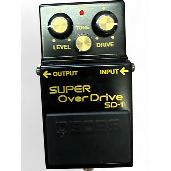 Used 2020s BOSS SD1 Super Overdrive Effect Pedal