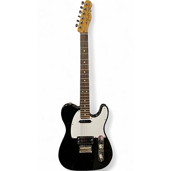 Used 2015 Fender American Standard Telecaster Black Solid Body Electric Guitar