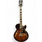 Used D'Angelico Premier Series SS Brown Sunburst Hollow Body Electric Guitar thumbnail
