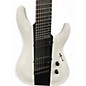 Used Schecter Guitar Research C-8 MULTISCALE ROB SCALLON White Solid Body Electric Guitar