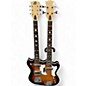 Used Eastwood Doubleneck 46 3 Color Sunburst Solid Body Electric Guitar thumbnail