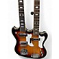 Used Eastwood Doubleneck 46 3 Color Sunburst Solid Body Electric Guitar
