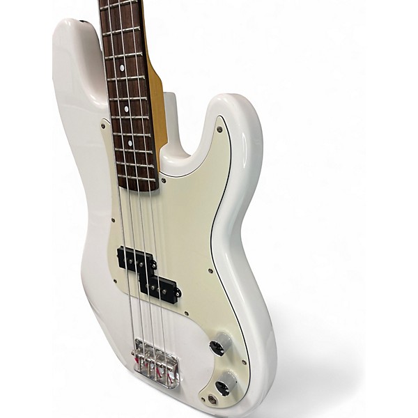 Used SX STANDARD SERIES WHITE Electric Bass Guitar