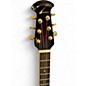 Used Ovation 1528D Red Acoustic Electric Guitar