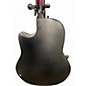 Used Ovation 1528D Red Acoustic Electric Guitar