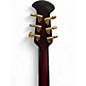 Used Ovation 1528D Red Acoustic Electric Guitar