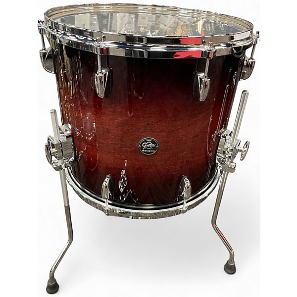 Used Gretsch Drums 4 Piece Renown Cherry Sunburst Drum Kit