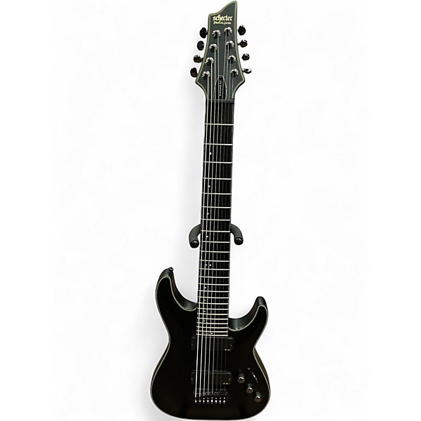 Used Schecter Guitar Research Blackjack SLS C-8 Black Solid Body Electric Guitar