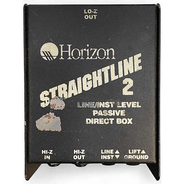 Used Rapco Horizon Straightline 2 Direct Box