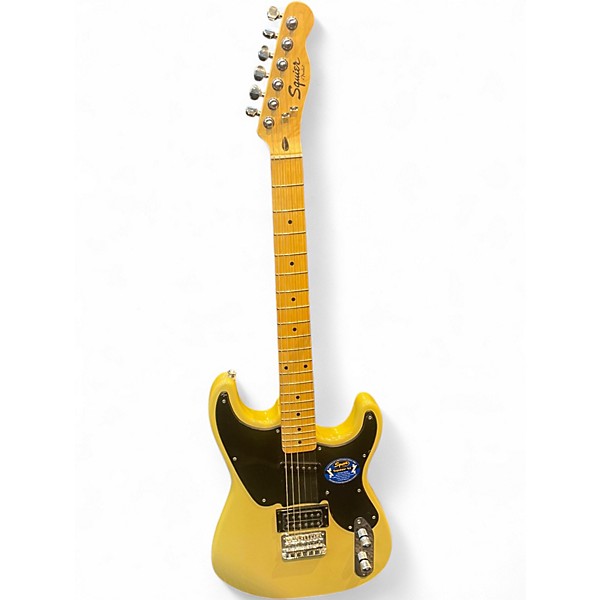 Used Squier 51 Yellow Solid Body Electric Guitar
