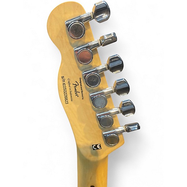 Used Squier 51 Yellow Solid Body Electric Guitar