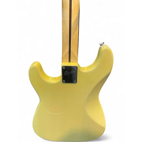 Used Squier 51 Yellow Solid Body Electric Guitar