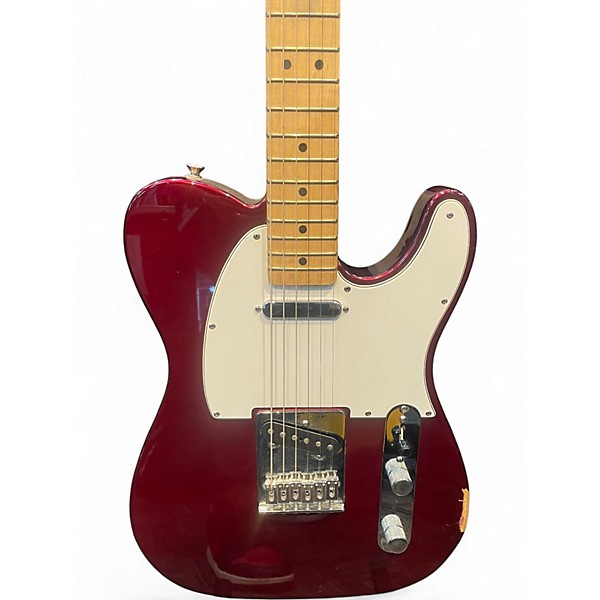 Used 2007 Fender Standard Telecaster Midnight Wine Solid Body Electric Guitar