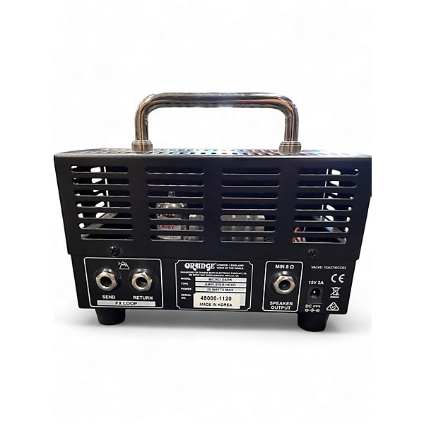 Used Orange Amplifiers Micro Dark 20W Tube Guitar Amp Head