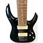 Used Ibanez RGA8BK RGA Series 8 String Black Solid Body Electric Guitar