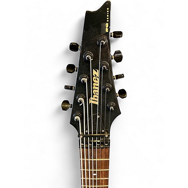 Used Ibanez RGA8BK RGA Series 8 String Black Solid Body Electric Guitar