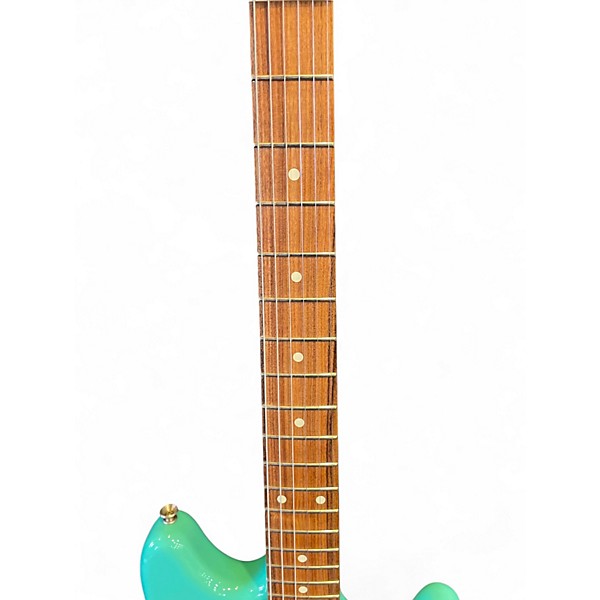 Used 2019 Fender Duo Sonic Seafoam Green Solid Body Electric Guitar