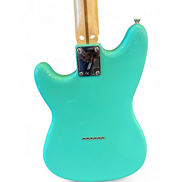 Used 2019 Fender Duo Sonic Seafoam Green Solid Body Electric Guitar