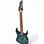 Used Ibanez RG421PB Trans Blue Solid Body Electric Guitar thumbnail