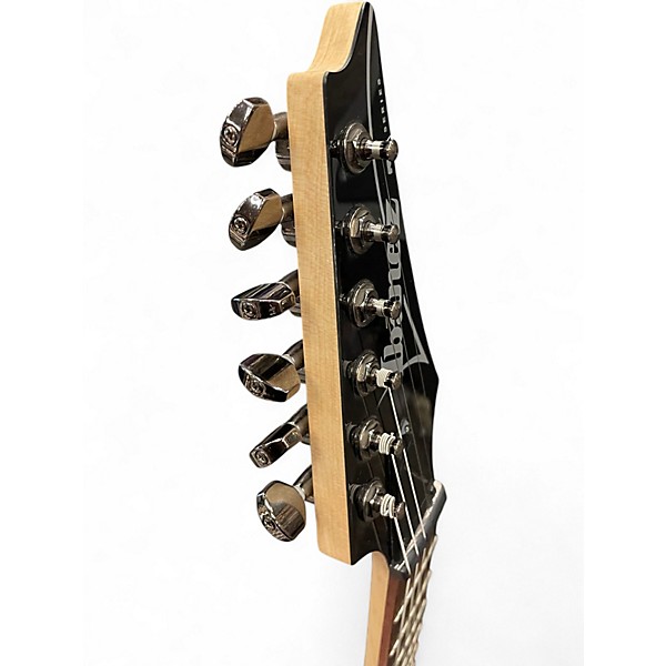 Used Ibanez RG421PB Trans Blue Solid Body Electric Guitar