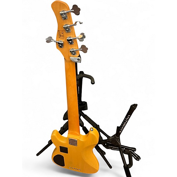 Used Marcus Miller P6 4 STRING FRETLESS Butterscotch Electric Bass Guitar