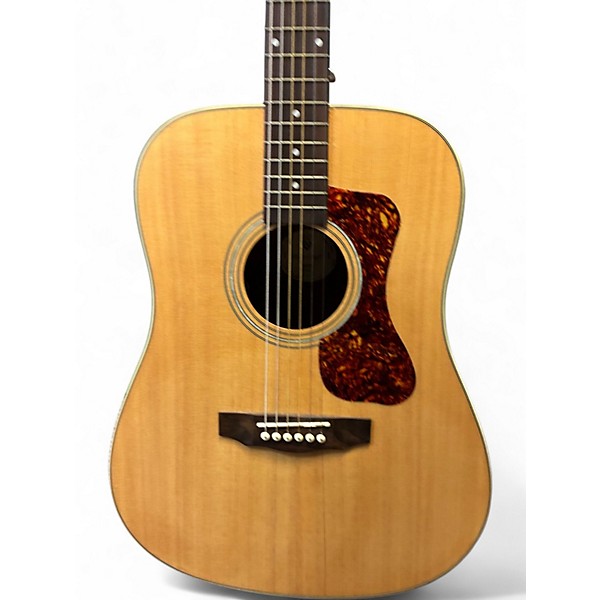 Used Guild D240E Natural Acoustic Electric Guitar