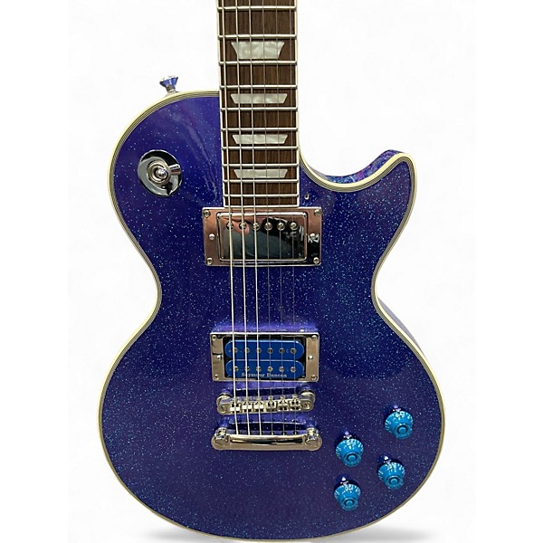 Used Epiphone Tommy Thayer Les Paul Standard Blue Solid Body Electric Guitar
