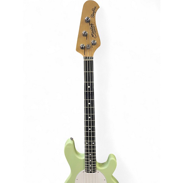 Used Sterling by Music Man Sting Ray Sub Series Surf Green Electric Bass Guitar
