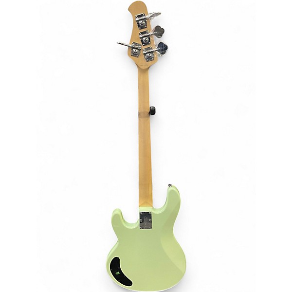 Used Sterling by Music Man Sting Ray Sub Series Surf Green Electric Bass Guitar