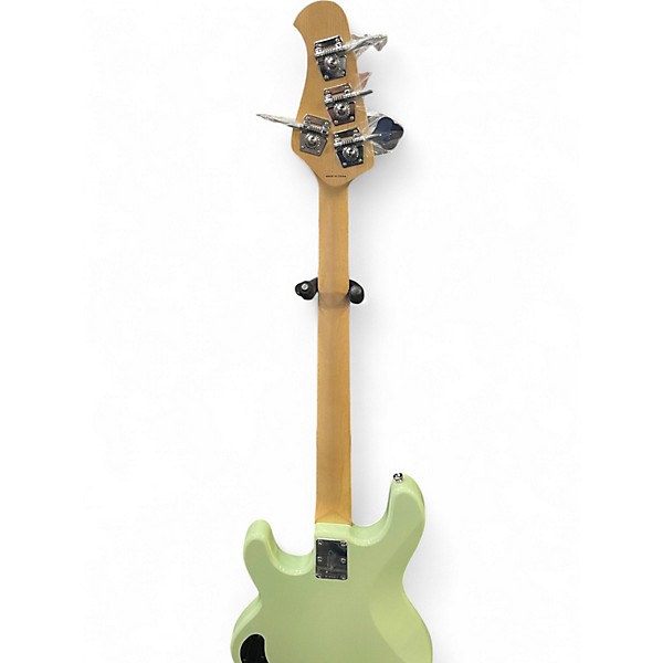 Used Sterling by Music Man Sting Ray Sub Series Surf Green Electric Bass Guitar