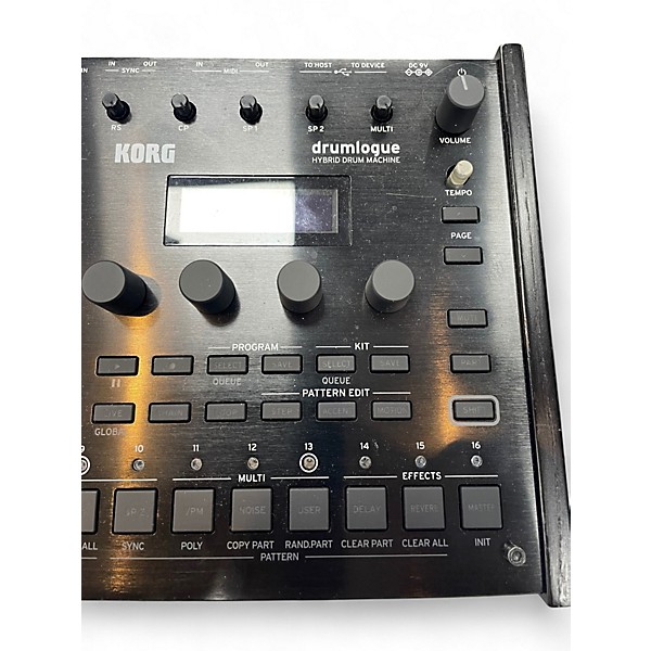 Used KORG Drumlogue Production Controller