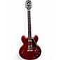 Used Gibson ES 335 Satin Heritage Cherry Hollow Body Electric Guitar thumbnail
