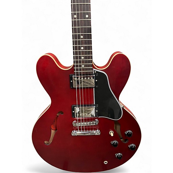 Used Gibson ES 335 Satin Heritage Cherry Hollow Body Electric Guitar
