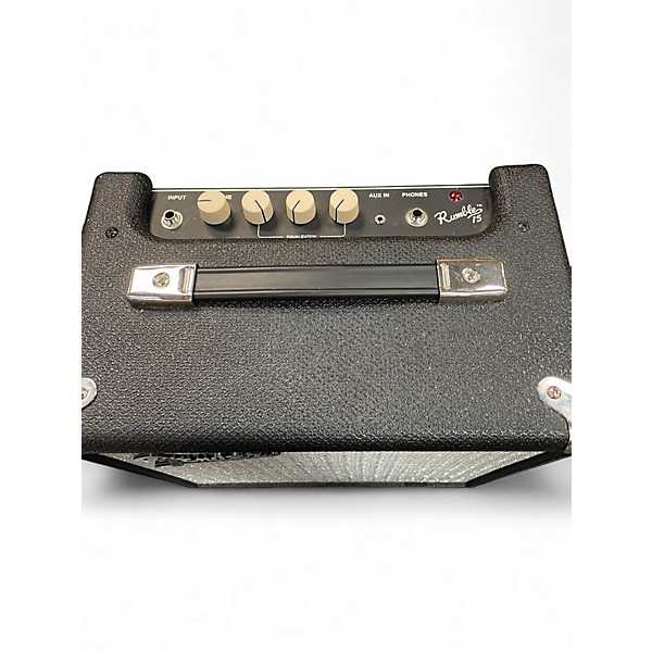 Used Fender Rumble 15 15W 1X8 Bass Combo Amp