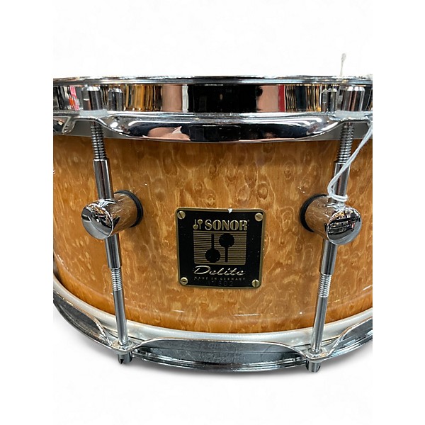 Used SONOR 6X14 DELITE SNARE Cherry Drum