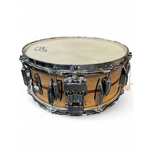 Used SONOR 13in Benny Greb Snare Cherry Drum
