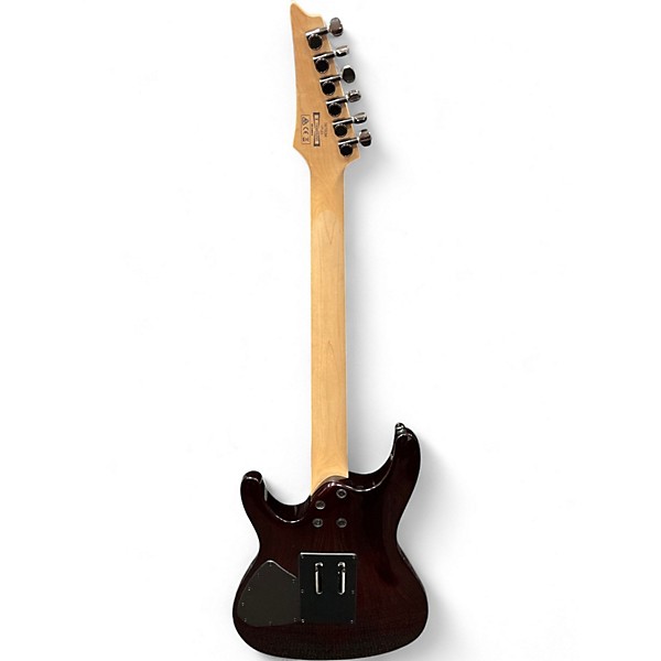 Used Ibanez S670QM 2 Color Sunburst Solid Body Electric Guitar