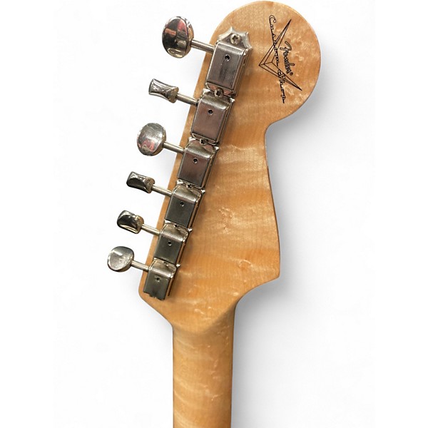 Used Fender Custom Shop Dick Dale Metallic Gold Solid Body Electric Guitar