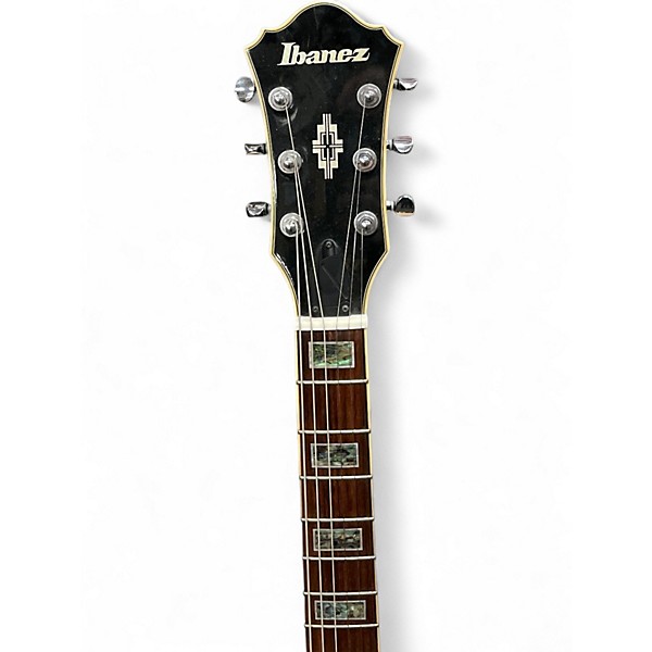 Used Ibanez AF95 Amber Hollow Body Electric Guitar