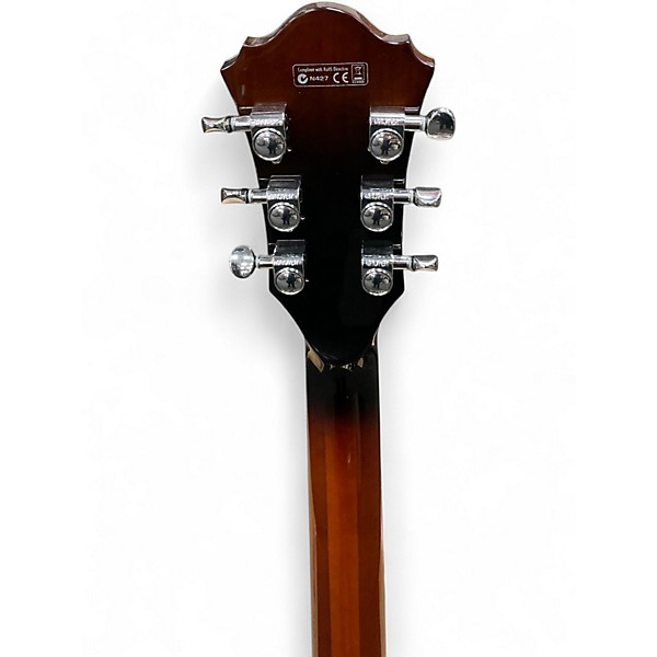 Used Ibanez AF95 Amber Hollow Body Electric Guitar