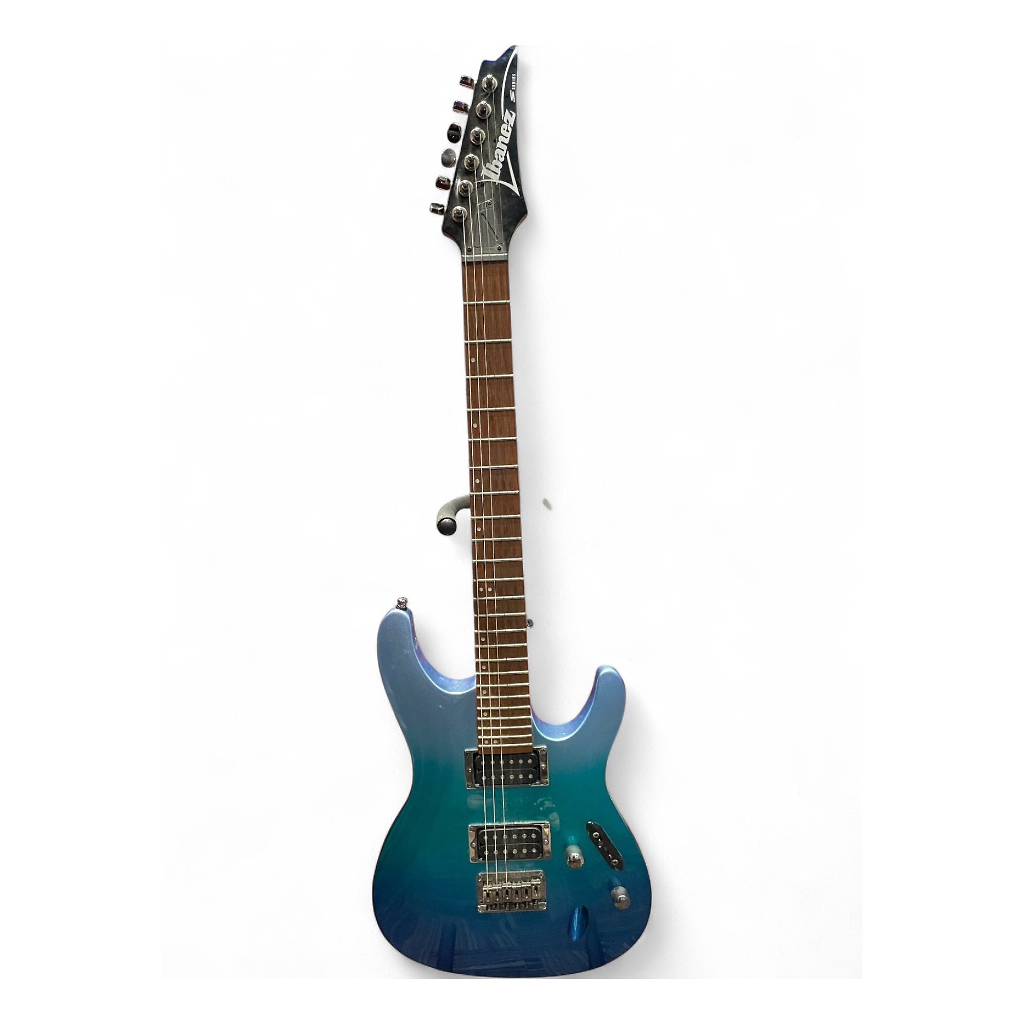 Used Ibanez S521 S SERIES Blue Solid Body Electric Guitar Blue